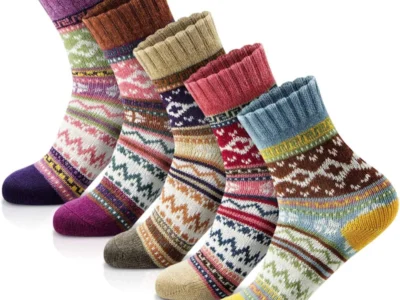 5-Pair FYC Women’s Wool Blend Cozy Crew Socks Only $9.xx (Reg.