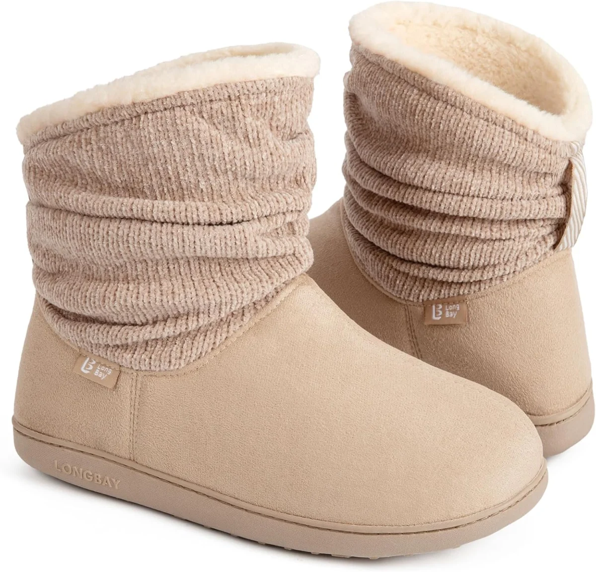 LongBay Women’s Memory Foam Slippers Only $16.xx at Amazon
