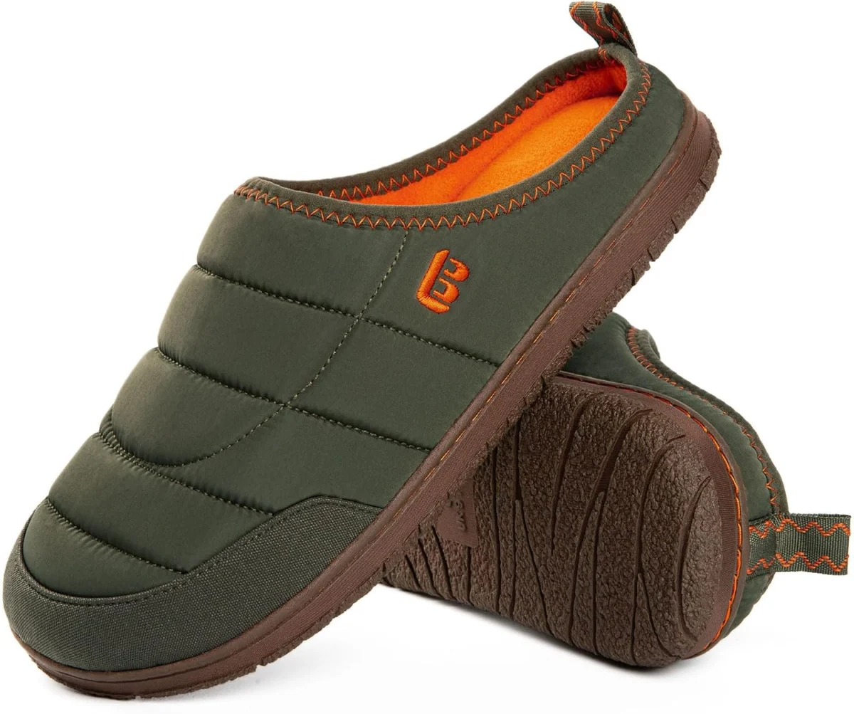 LongBay Men’s Slip-On Memory Foam Slippers Only $24.xx at Amazon