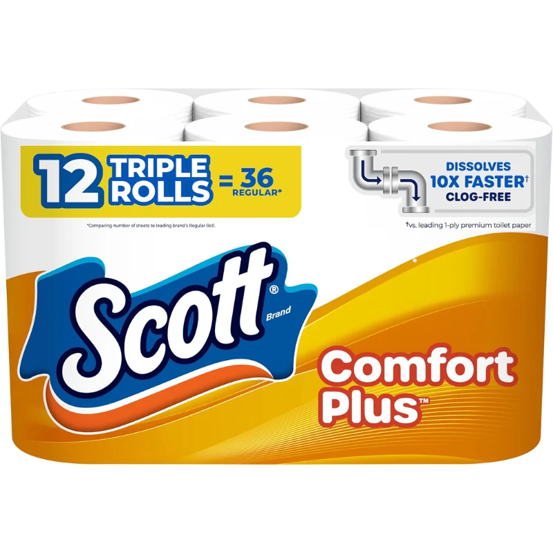Scott ComfortPlus Toilet Paper Deal: Save $1.xx at Amazon