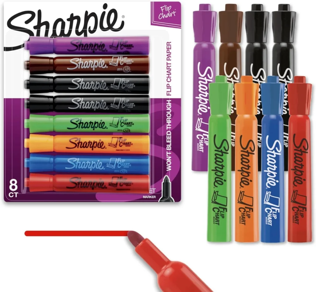 Sharpie Flip Chart Markers Only $6.xx at Amazon