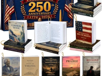 USA 250th Anniversary Mini Book Advent Calendar 2026 $24.xx at Amazon
