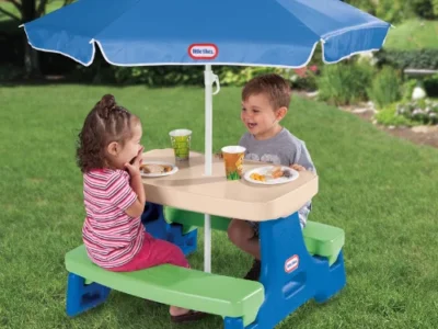 ONLY $55.99 (Reg. $77) Little Tikes Outdoor Portable Kids Picnic Table at Walmart