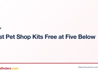 Five Below deal card