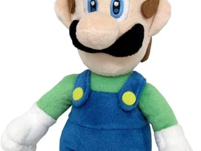 10″ Little Buddy Super Mario All Star Collection Luigi Stuffed Plush Toy $10.xx