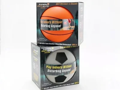 Supreme-Silent-Sports-Basketball-Soccer-Ball-Set