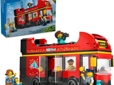 $23.xx LEGO City Red Double-Decker Sightseeing Bus Toy Vehicle Set, Reg. Price at Amazon