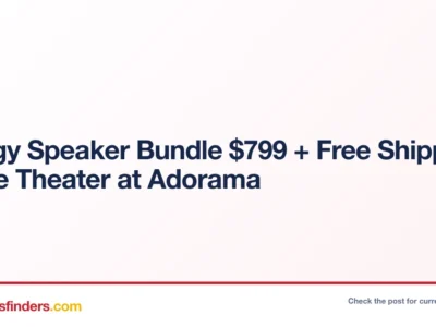 Adorama deal card