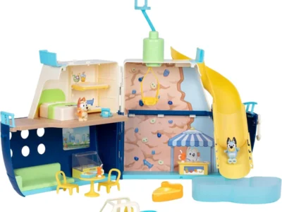 BLUEY Cruise Ship Playset $25
