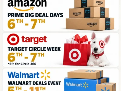 October 2026 Sales: Amazon Dates Confirmed, Target & Walmart Preview
