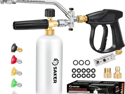 Prime: Saker Foam Cannon Dual Connector Accessory for Pressure Washer Kit $29.xx + Free S&H
