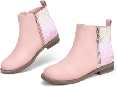 Girls Glitter Ankle Boots from $16 on Amazon (Reg. $27)