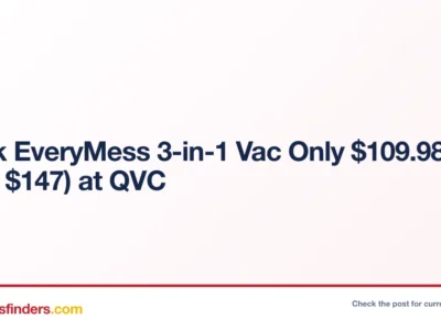 QVC deal card