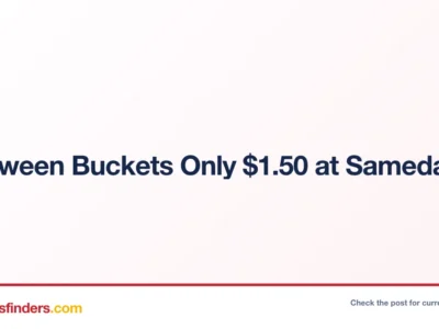 Sameday deal card