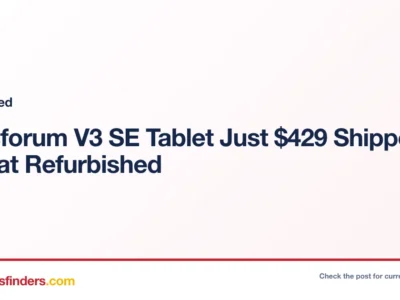Refurbished deal card