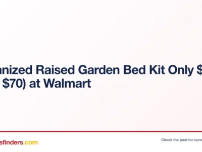 Walmart deal card