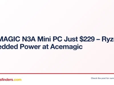 Acemagic deal card