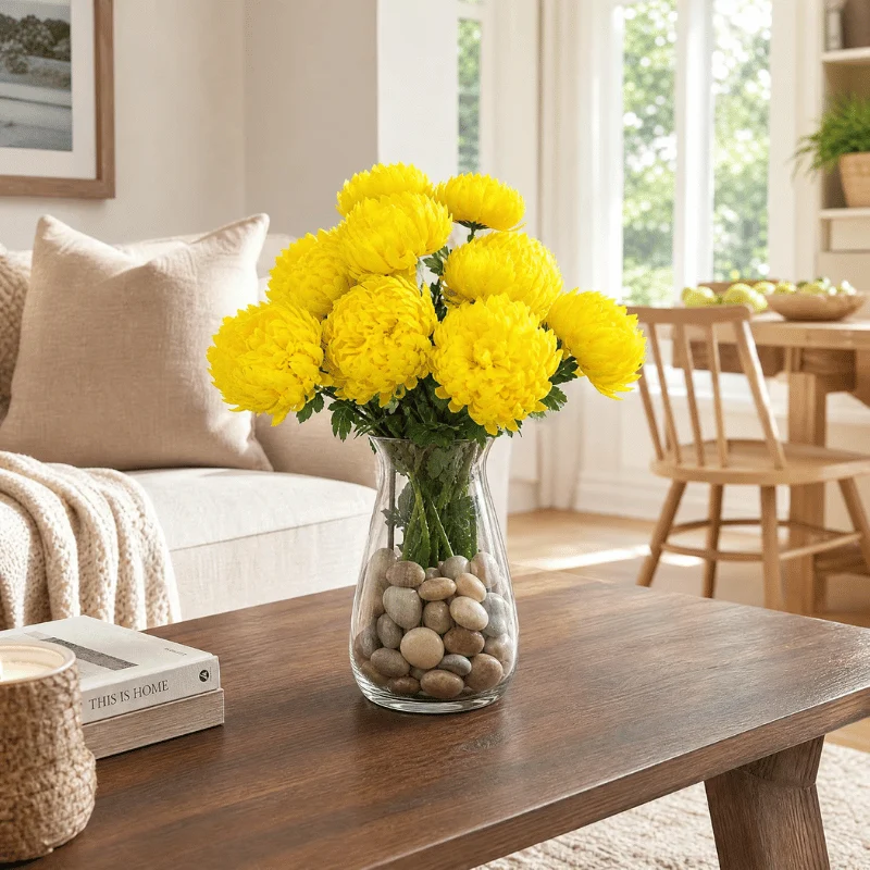 12 Pcs Chrysanthemum Flower Deal: Save 53% at Amazon