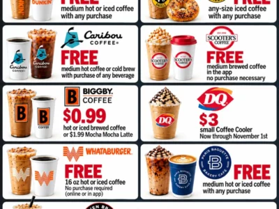 National Coffee Day 2026: 9 Offers for September 29