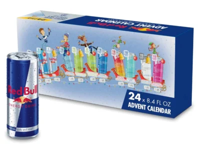 $54.xx Red Bull Energy Drink Variety Advent Calendar Pack — Preorder at Amazon