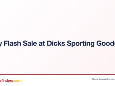 2-Day Flash Sale at Dicks Sporting Goods