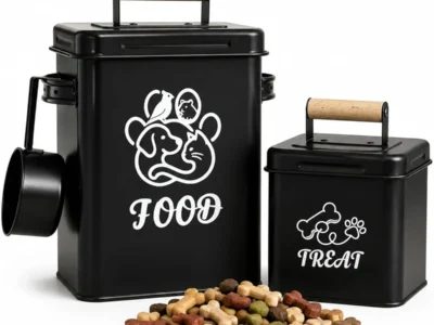 2-Pack Bopulatrix Airtight Dog Treat Container $18 at Amazon