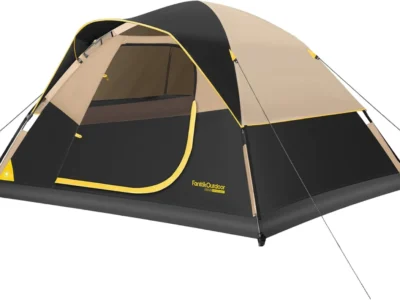 FanttikOutdoor Zeta 4-Person Camping Tent $60.xx at Amazon