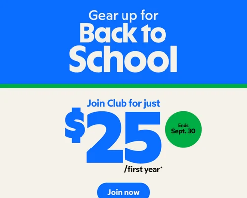 Sam’s Club $25 Membership Deal (Reg $60) – Final Week to
