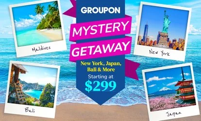 Solo Mystery Getaway Trip Only $269 (Europe, Caribbean) at Groupon