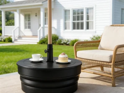 Amazon – OLILAWN 110-lb Foldable Patio Umbrella Base – $49.xx w/ Code