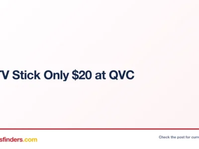 QVC deal card