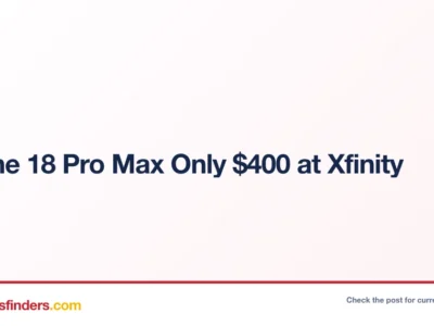 Xfinity deal card