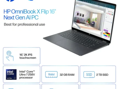 Open Boxes: HP OmniBook X 16 (2026): 16" FHD+ OLED Touch, Snapdragon X2 Elite X2E-84-100, 24GB LPDDR5, 512GB $749.99