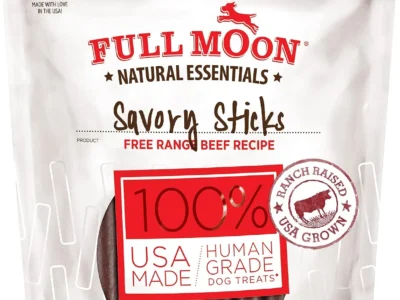 Select Accts: 22-Oz Full Moon Dog Savory Sticks (Beef) $9.xx w/ S&S