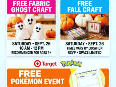 3 Free Kids' Events for September 26–27, 2026