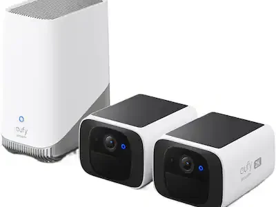 2-Pack eufy SoloCam S220 2K Solar Powered Outdoor Wireless Security Cameras w/ Homebase 3 $198.99 + Free Shipping