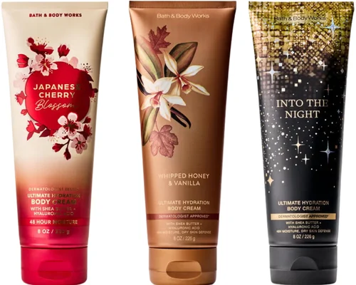 Bath & Body Works Full-Size Body Creams & Lotions for $4.95 + Extra $10 Off $40