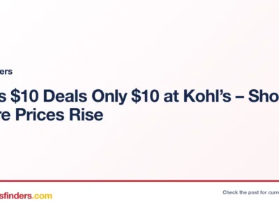 DealsFinders deal card