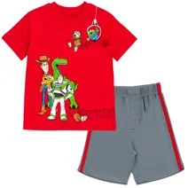 3-Pc Disney Baby Boys’ Pixar Toy Story Rex Outfit Set (various colors) $5