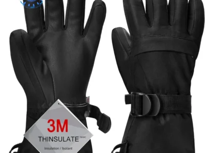 Odtmger Ski Gloves,Snow Gloves Waterproof Winter Warm Cold Weather Touchscreen Gloves for Parent& Child Kids Skiing,Snowboarding