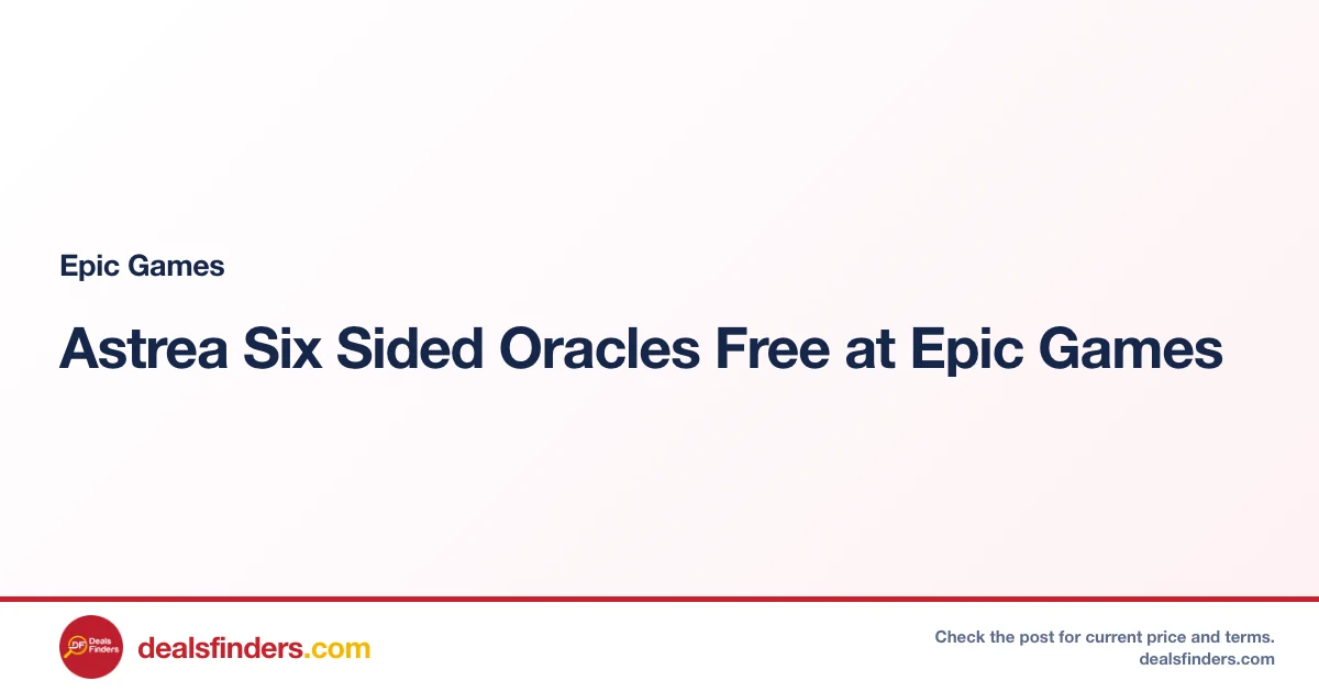 Astrea Six Sided Oracles Free at Epic Games