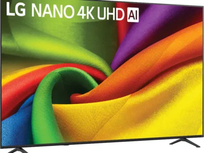 LG – 85” Class NU85 Series LED Nano 4K UHD Smart webOS TV (2026) $799.99