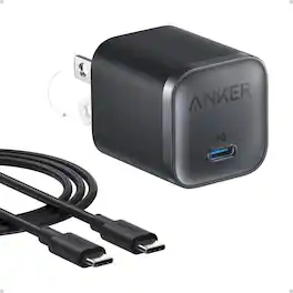 45W Anker Nano USB-C GaN Smart Display Fast Wall Charger $26 + Free S&H