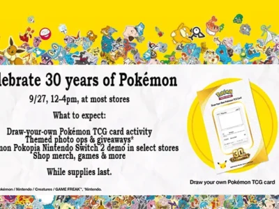 Free Pokémon 30th Anniversary Celebration Event at Target