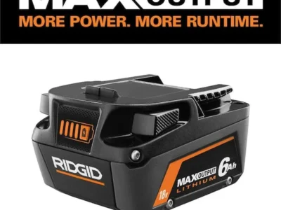 Home Depot Home Pick: RIDGID 18V MAX 6.0-Ah Lithium-Ion Batteries 4-Pack
