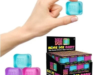 Schylling Needoh Nice Ice Baby Sensory Squeeze Toy Single Mini Nice Cube In Assorted Colors Ages 3 Pack Of 1 211a6b1d 3fdd 4deb 85a3 470d9a6c727a.5644b43e6f21660d6f87b6dfda68d530