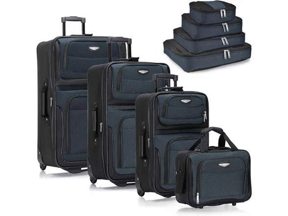 Softside 8-Piece Luggage Set $49.99 (Reg $200)