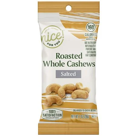 Nice! Roasted Cashews 8oz Only $6.55 at Walgreens