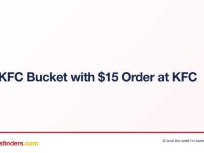 KFC deal card