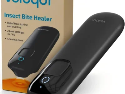 Veloqor Mosquito Bite Relief Tool w/ Dual Heat Modes & Night Light $12.xx + Free Shipping w/ Prime or on $35.xx+